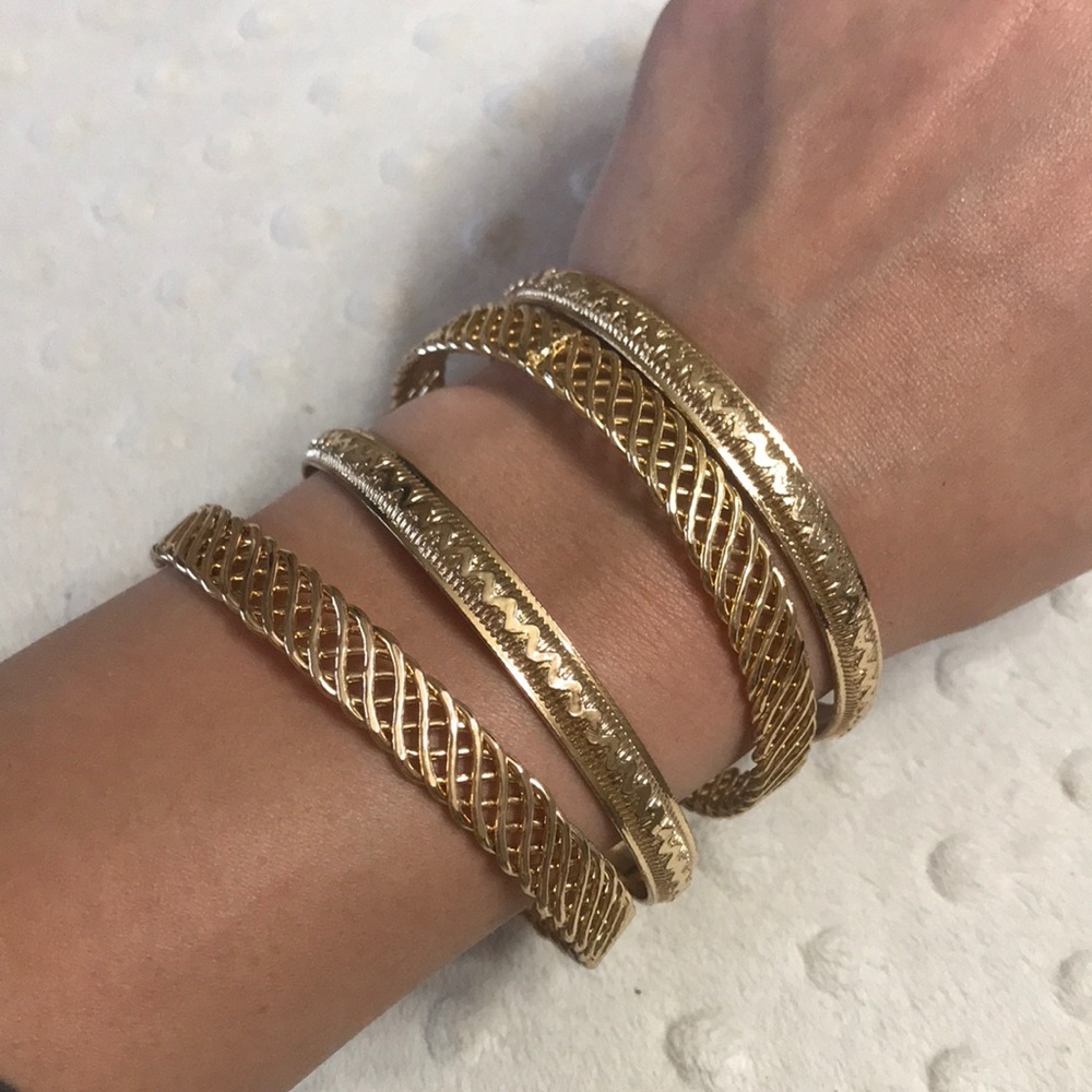 gold bracelets
